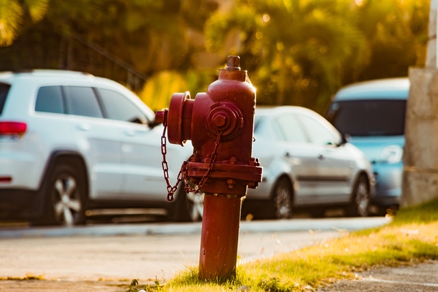 fire hydrant parking distance