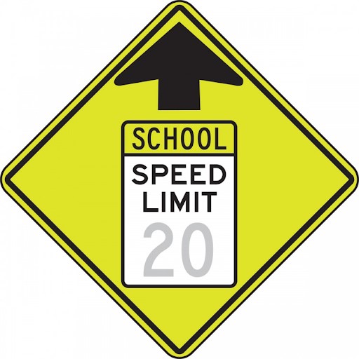 schoolzone sign