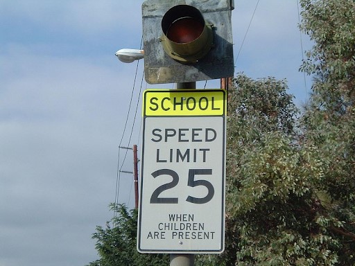 schoolzone sign